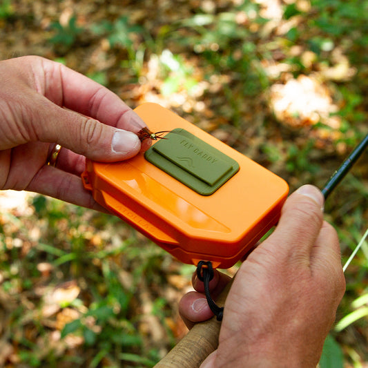 Micro Fly Box | Hot Spot Orange