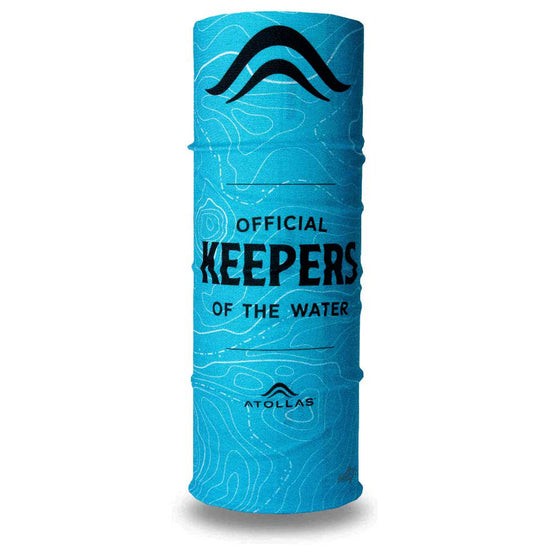 Atollas black and blue colored sun mask for protecting skin